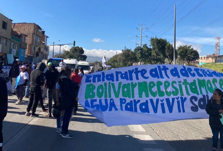 Manifestaciones en Ciudad Bolívar 