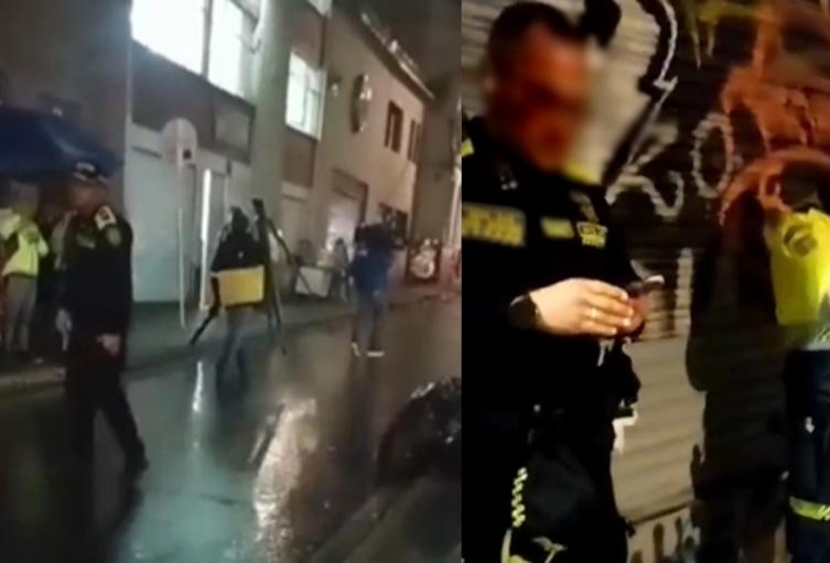 Policías dispararon contra actores que grababan falso atraco 