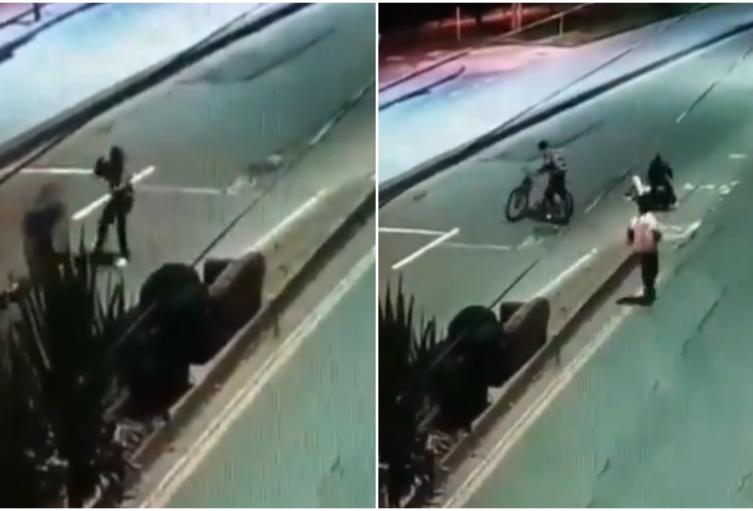 Ladrones le pegan tremenda robada a biciusuario