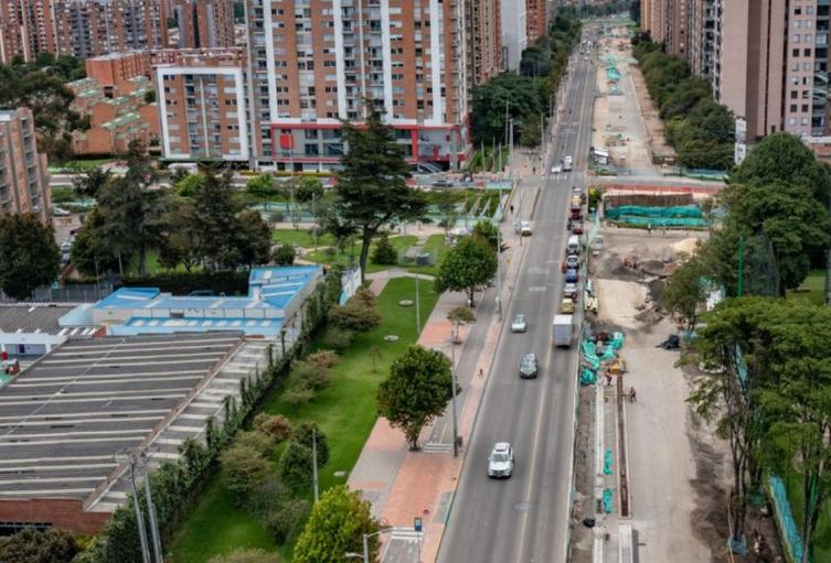 Cierres viales al norte de Bogotá por obras del IDU