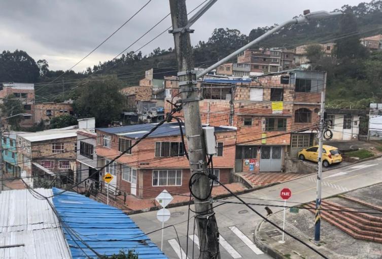 Localidad San Cristóbal, sur de Bogotá