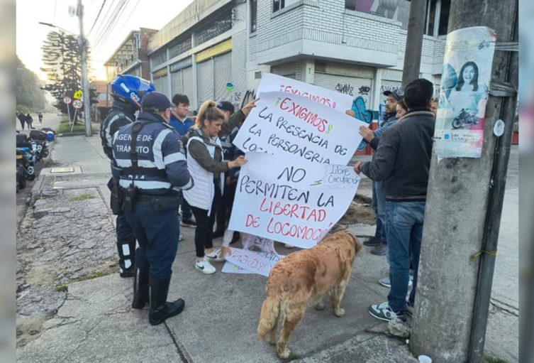 Protesta bloquea Boyacá con Américas en Bogotá: autoridades activan desvíos