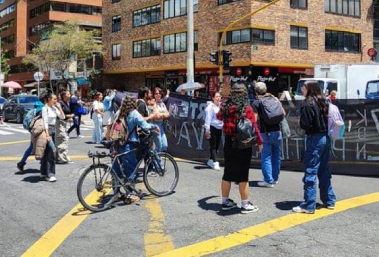 Manifestaciones en Bogotá 16 de octubre
