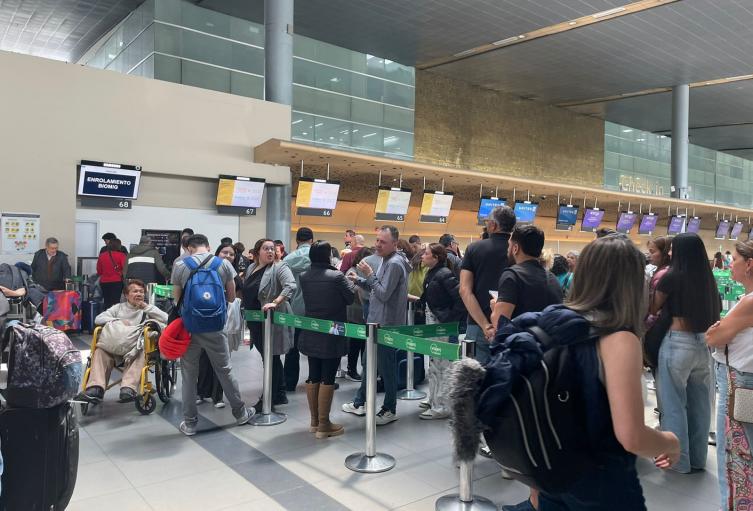 Salidas internacionales en Aeropuerto El Dorado