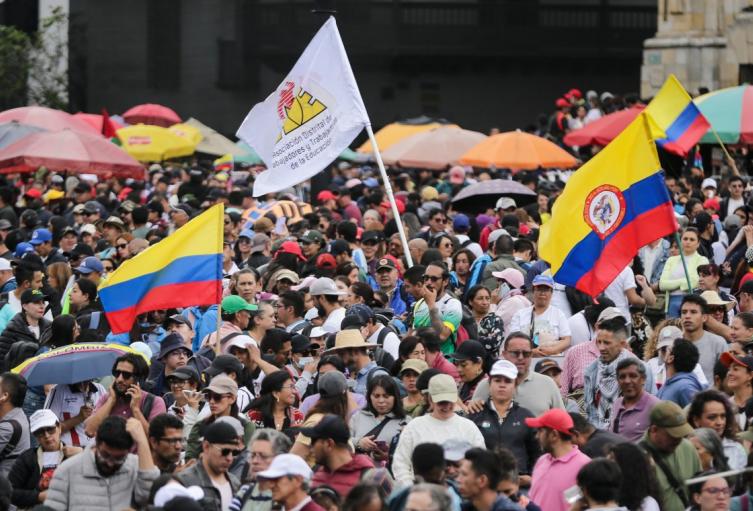 Protestas en Bogotá Protestas en Bogotá
