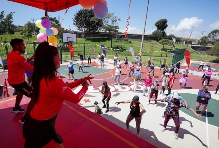 Nuevo punto de la Recreovía en Bogotá Nuevo punto de la Recreovía en Bogotá