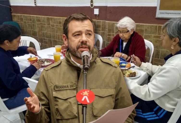 Comedor comunitario al sur de Bogotá