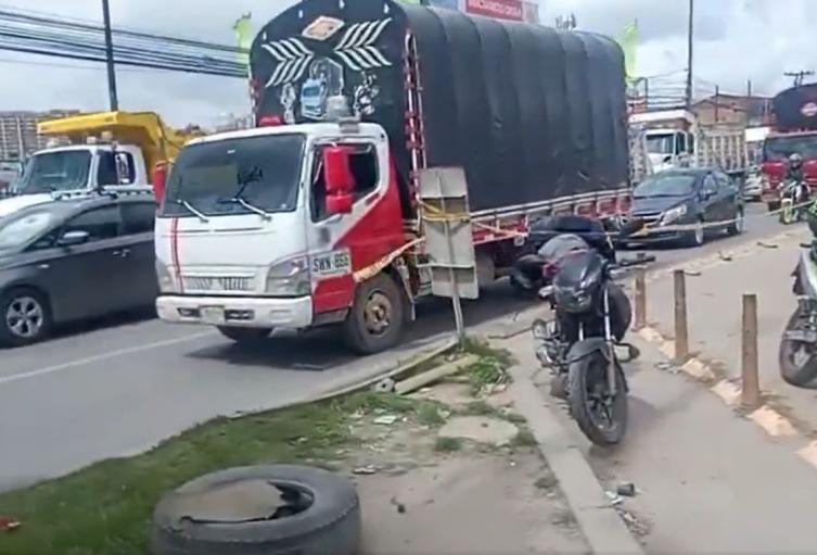 Bloqueos en Fontibón