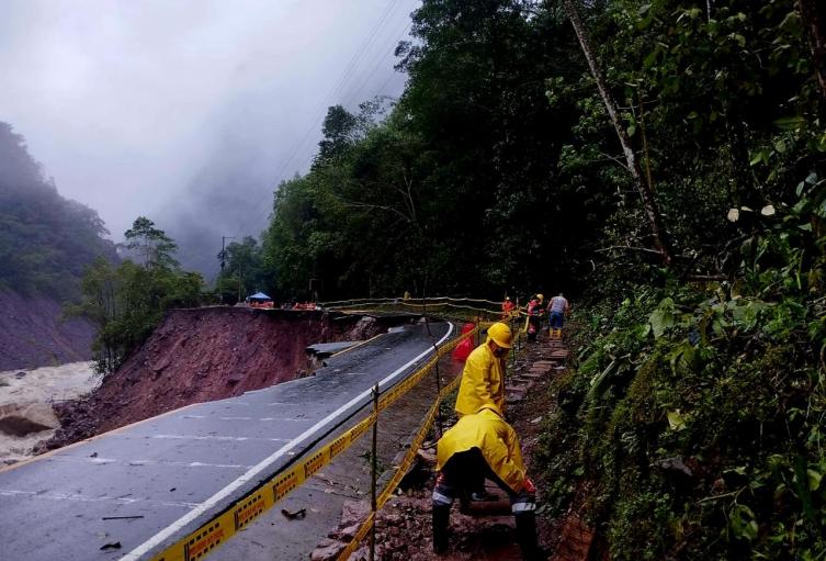 Intervenciones, Transversal del Sisga, ANI, Lluvias, emergencias
