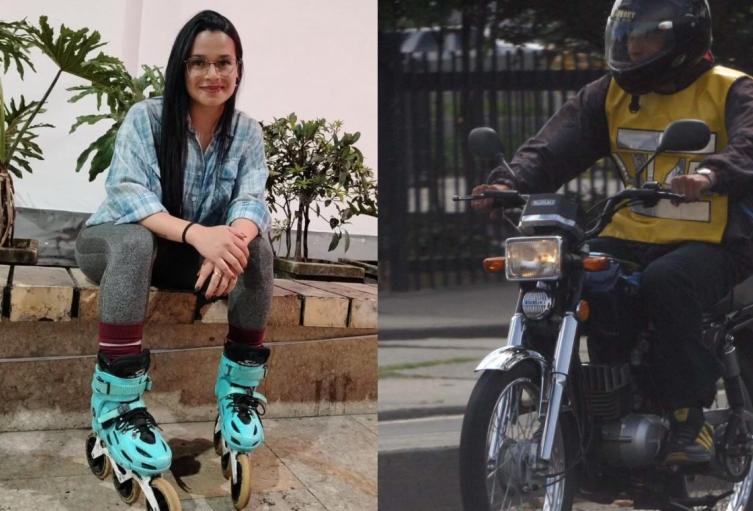 Joven atropellada por motocicleta en Bogotá Joven atropellada por motocicleta en Bogotá
