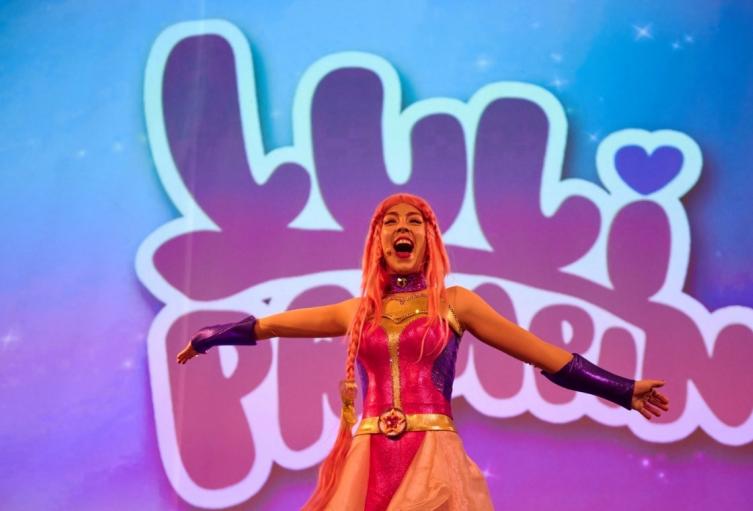 Luli Pampin en Bogotá