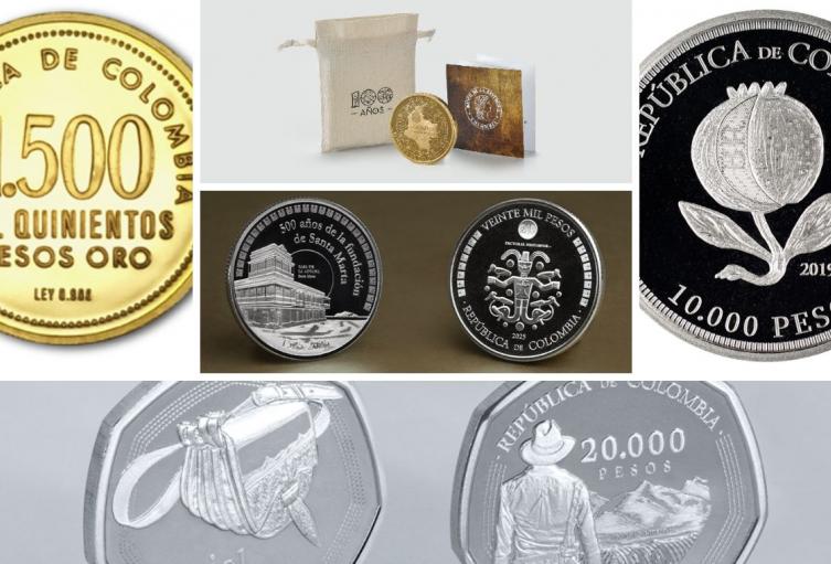 Monedas conmemorativas del Banrep: estas joyas valen más de lo que cree Monedas conmemorativas del Banrep: estas joyas valen más de lo que cree