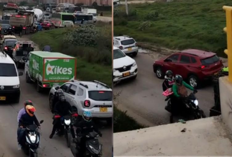 Cruzar de Soacha a Ciudad Verde es un lío: puente quedó en veremos Cruzar de Soacha a Ciudad Verde es un lío: puente quedó en veremos
