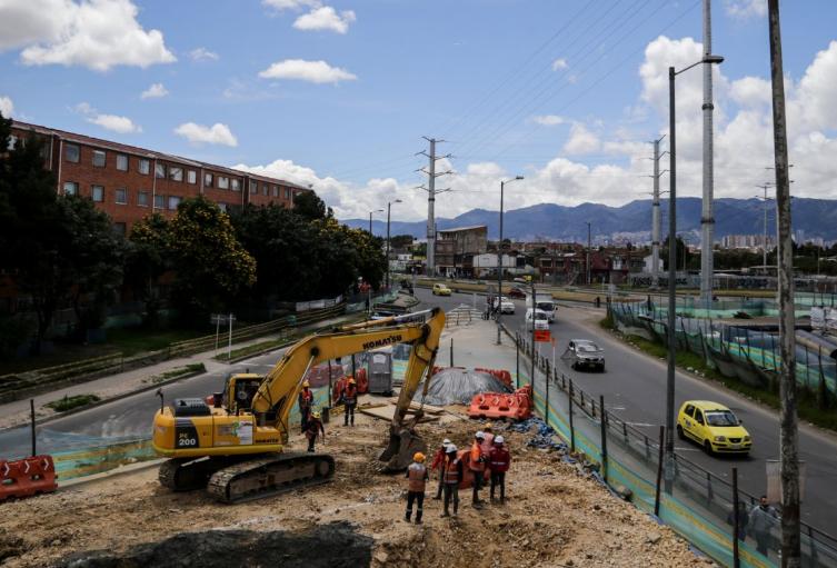 Obras con retraso en Bogotá Obras con retraso en Bogotá