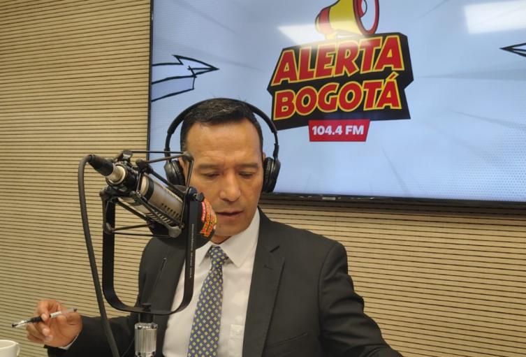 Pedro Sánchez, ministro de Defensa, habló en Alerta Bogotá.