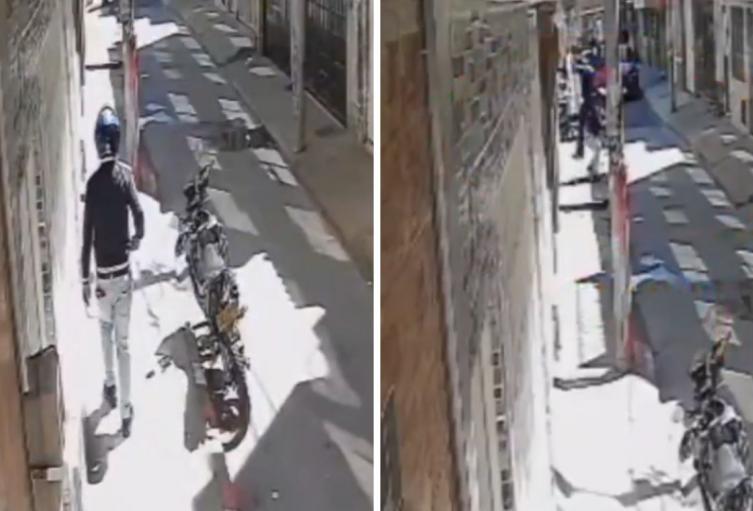 Robo de moto en Bogotá Robo de moto en Bogotá