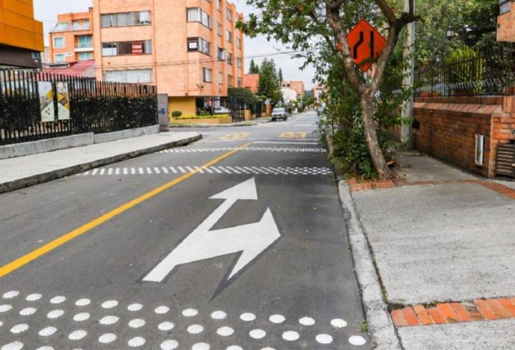 Señalización de vías en Bogotá Señalización de vías en Bogotá
