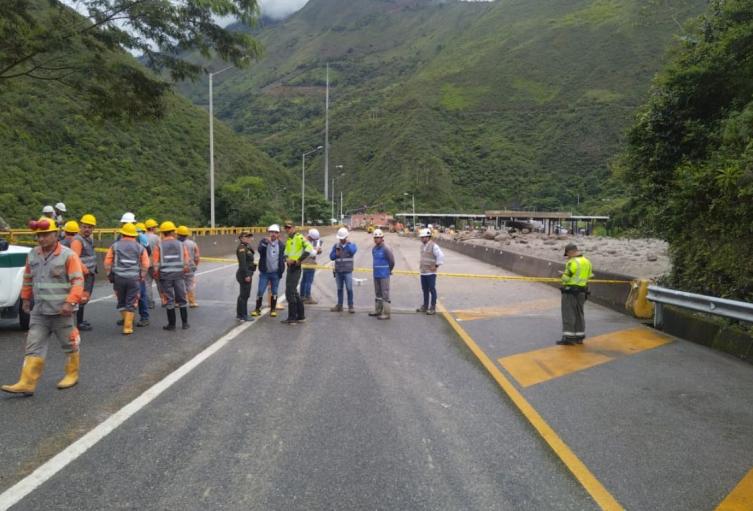 Vía al Llano en Quetame Vía al Llano en Quetame
