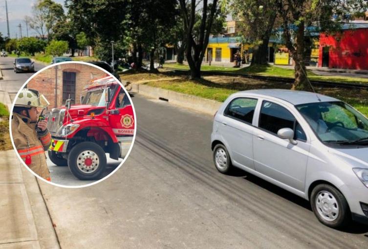 Camión volcado en Fontibón colapsa la zona: hay derrame de combustible Camión volcado en Fontibón colapsa la zona: hay derrame de combustible
