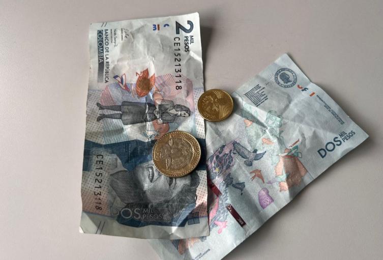 Billetes colombianos