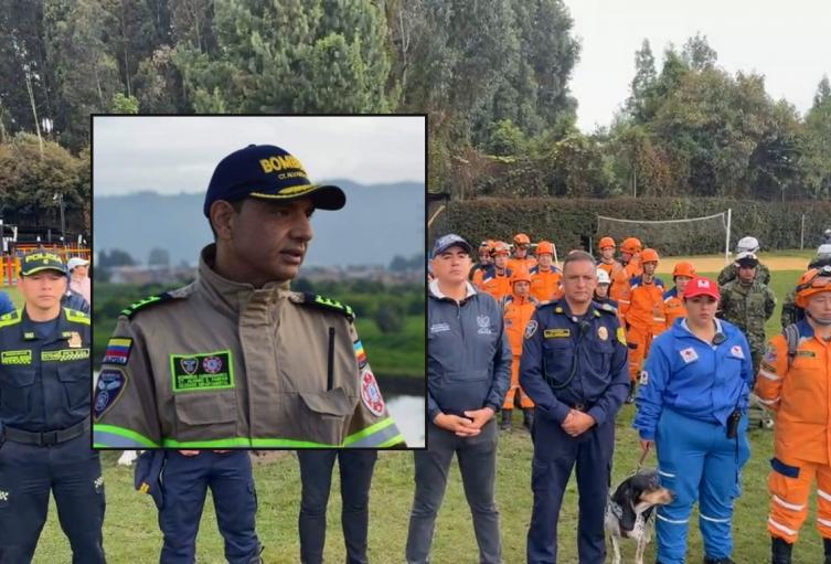 Capitán Álvaro Eduardo Farfán habla de la búsqueda de Valeria Afanador, menor desaparecida en Cajicá Capitán Álvaro Eduardo Farfán habla de la búsqueda de Valeria Afanador