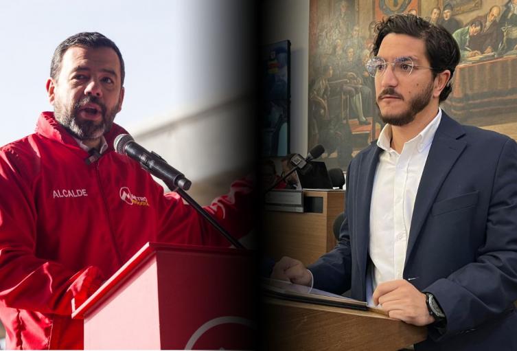 Carlos Fernando Galán y Juan David Quintero