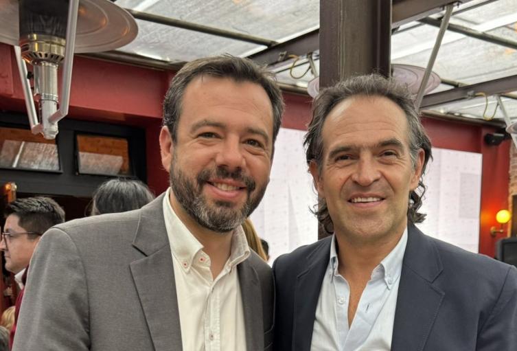 Carlos Fernando Galán y Federico Gutiérrez Carlos Fernando Galán y Federico Gutiérrez