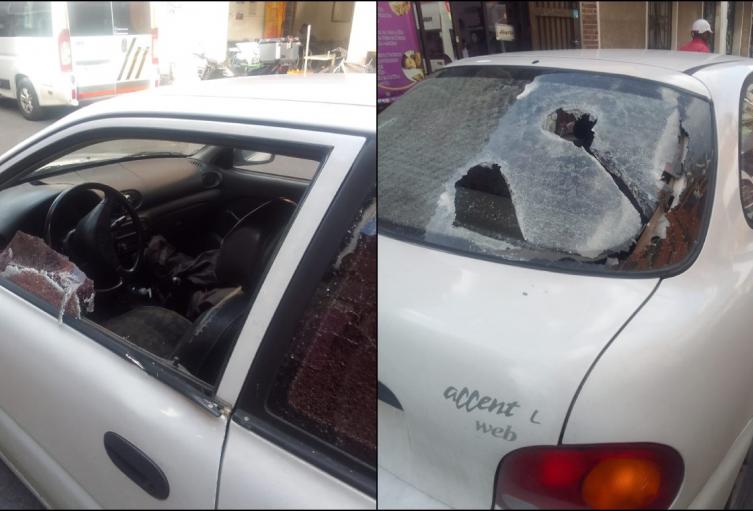 Mujer denuncia ataque a su carro en Suba Mujer denuncia ataque a su carro en Suba