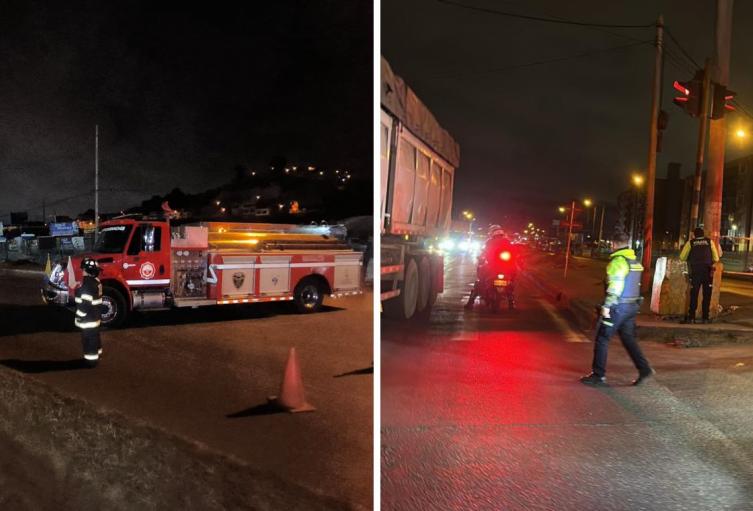 Caos total en la Autopista Sur: fuga de gas genera cierre en ambos sentidos Caos total en la Autopista Sur: fuga de gas genera cierre en ambos sentidos