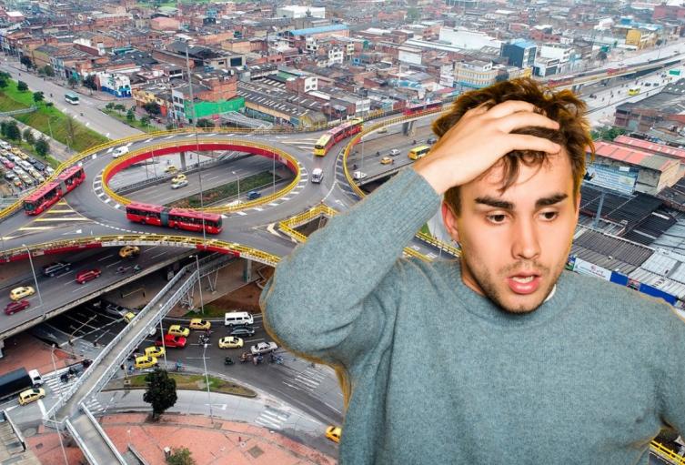 Cierres viales congestionan a Bogotá