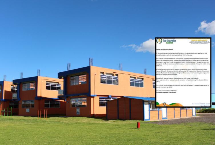 Gimnasio Campestre Los Laureles suspende clases tras hallazgo de Valeria Afanador Gimnasio Campestre Los Laureles suspende clases tras hallazgo de Valeria Afanador