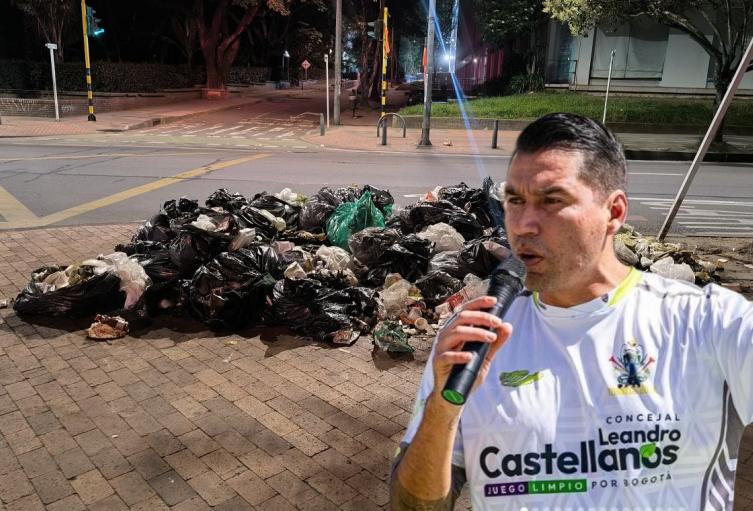 Concejal Leandro Castellanos habla de la crisis de basuras en Bogotá