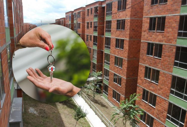 Créditos de vivienda del FNA Conjunto de viviendas adquiridas con créditos
