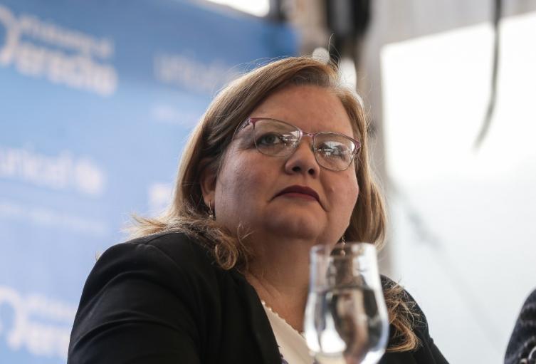 Astrid Cáceres, directora del ICBF, lamenta la muerte de Valeria Astrid Cáceres, directora del ICBF, lamenta la muerte de Valeria