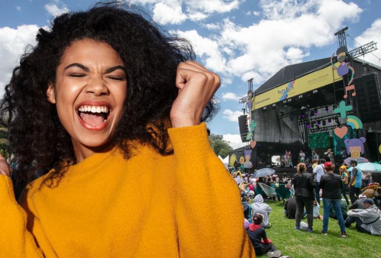 Festival gratuito en la capital