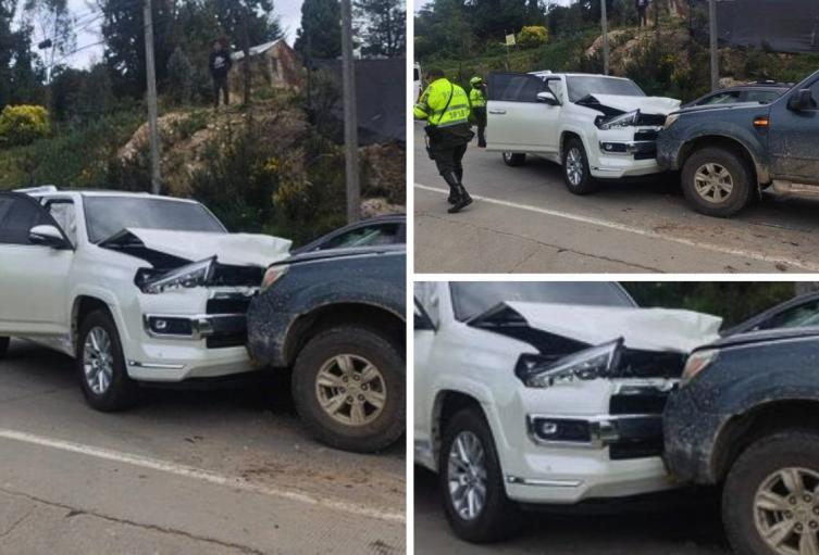 Fuerte accidente en la vía Bogotá - La Calera: tome precauciones Fuerte accidente en la vía Bogotá - La Calera: tome precauciones