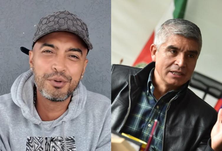 Jhon Alex Castaño y Wilson Castiblanco Gil, alcalde de Samacá Jhon Alex Castaño y Wilson Castiblanco Gil, alcalde de Samacá