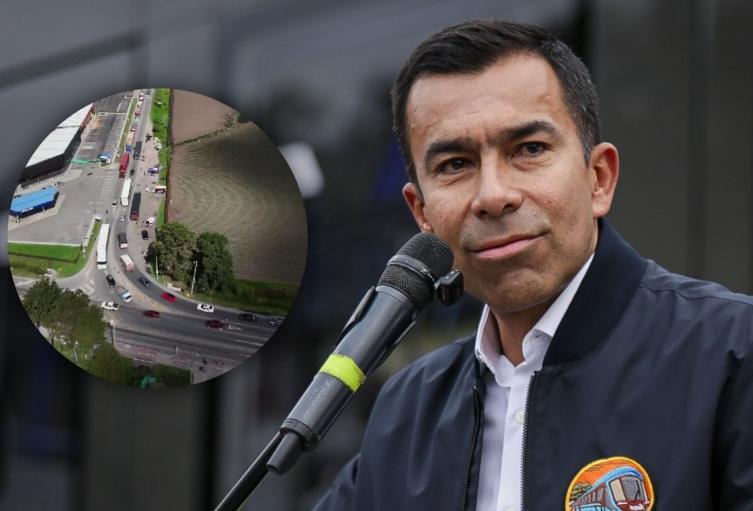 Jorge Rey anuncia obras en vía Chía-Cota Jorge Rey anuncia obras en vía Chía-Cota