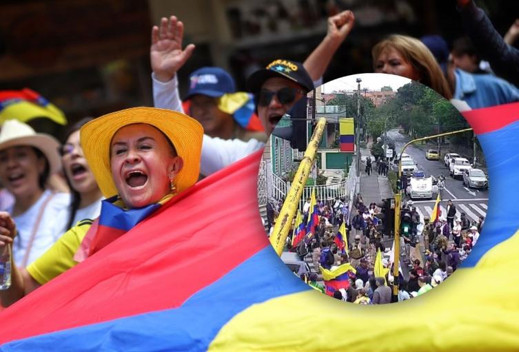 Marchas en Bogotá Marchas en Bogotá