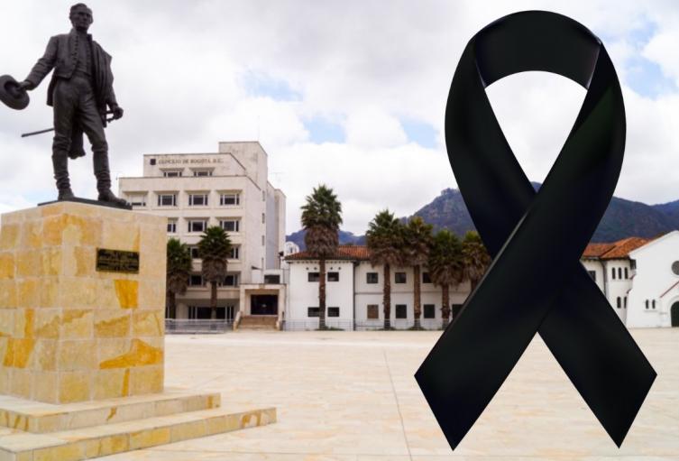 Moción de duelo en el Concejo de Bogotá
