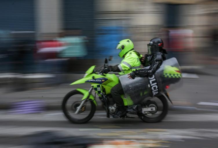 Moto de policía. Imagen de ilustración. Moto de policía. Imagen de ilustración.