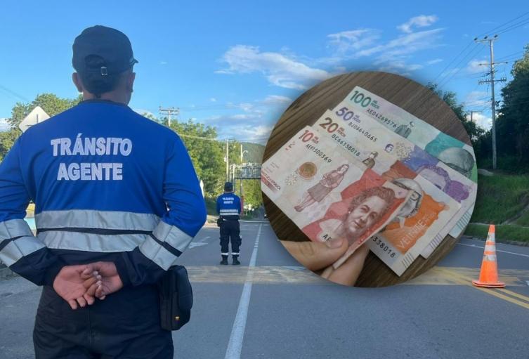 Descuentos para pagar multas de tránsito Oficial de tránsito en Cundinamarca, encargado de imponer multas