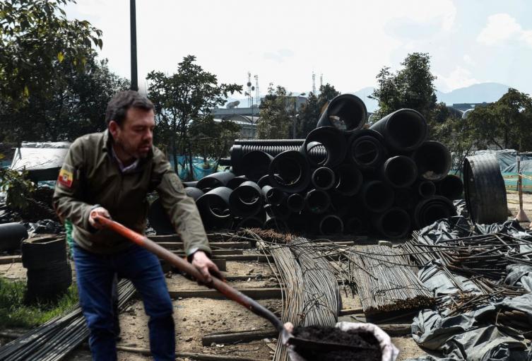 Obras retrasadas en Bogotá Obras retrasadas en Bogotá