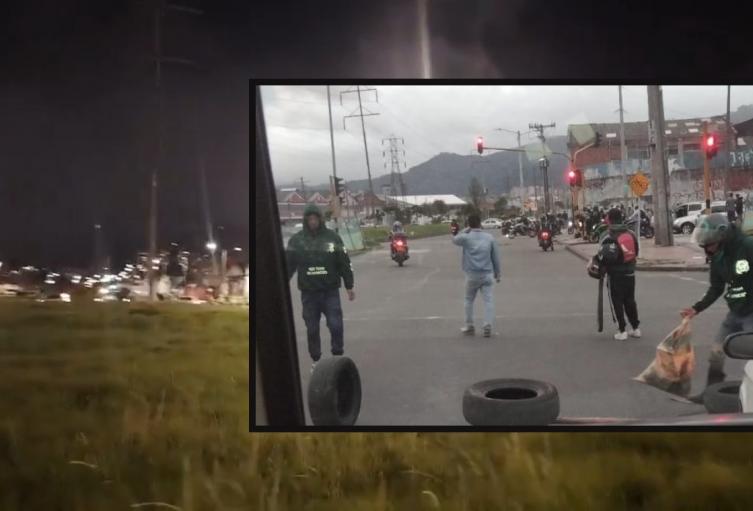Protesta de los Picaminosos en Puente Aranda Protesta de los Picaminosos en Puente Aranda