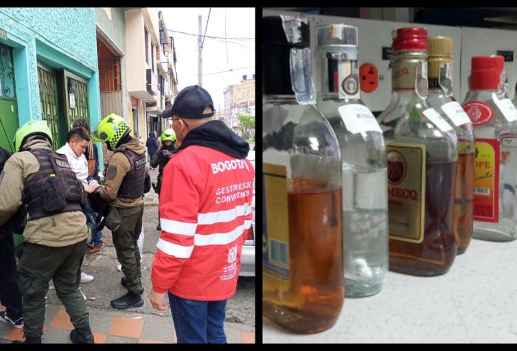 Sellados por vender licor adulterado Sellados por vender licor adulterado