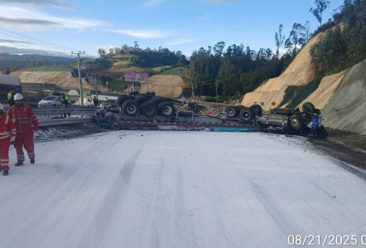 Choque en la vía Bogotá-Girardot, 21 de agosto de 2025