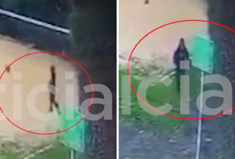 Video de la desaparición de Valeria Afanador Video de los últimos instantes de Valeria Afanador antes de desaparecer