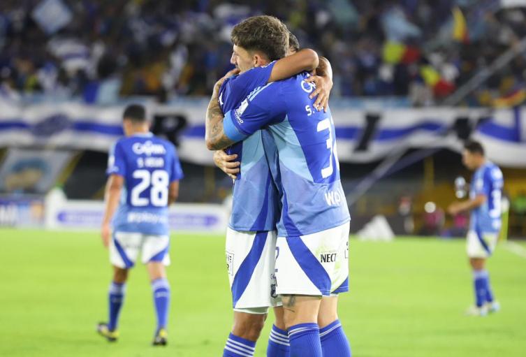 Millonarios enfrenta a Junior en juego válido por la fecha 8 de la liga Betplay II - 2025 en el estadio Nemesio Camacho el Campin. Camila Díaz - RCN Radio