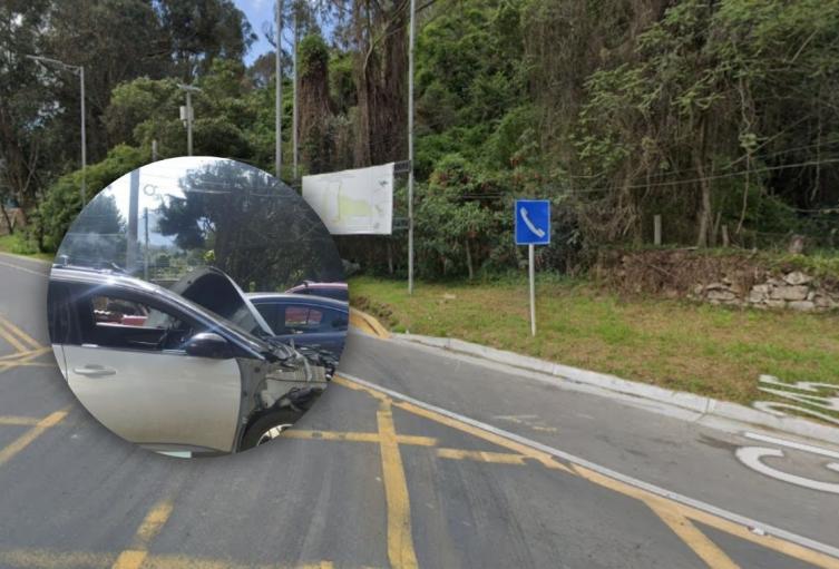 Accidente de tránsito en la salida de Bogotá (imagen de referencia) Choque en la carrera séptima, saliendo de Bogotá