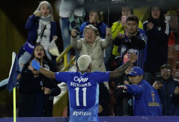 Beckham David Castro, figura Millonarios Fortaleza Beckham David Castro, figura Millonarios Fortaleza